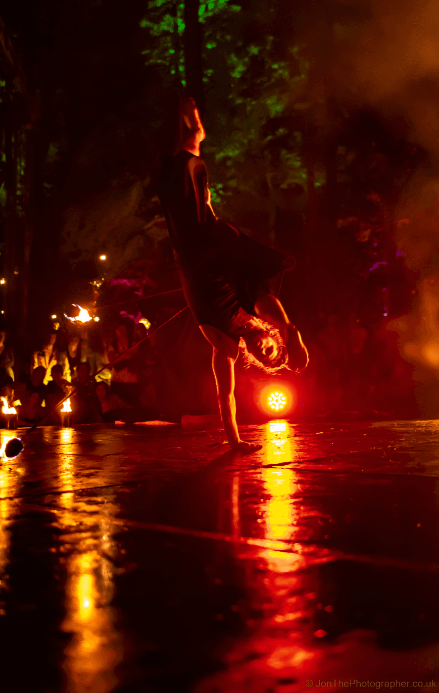 Festivals fire performance
